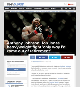 Into the weeds podcast rumble johnson case study mma junkie