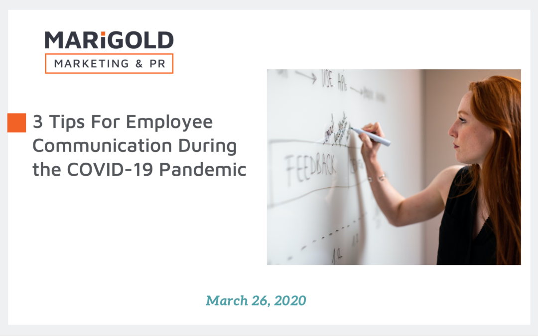 3 Tips For Employee Communication During the COVID-19 Pandemic