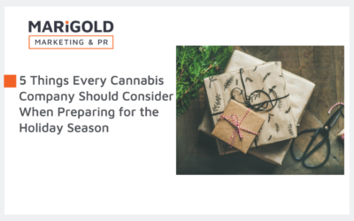5 Things Every Cannabis Company Should Consider When Preparing for the Holiday Season