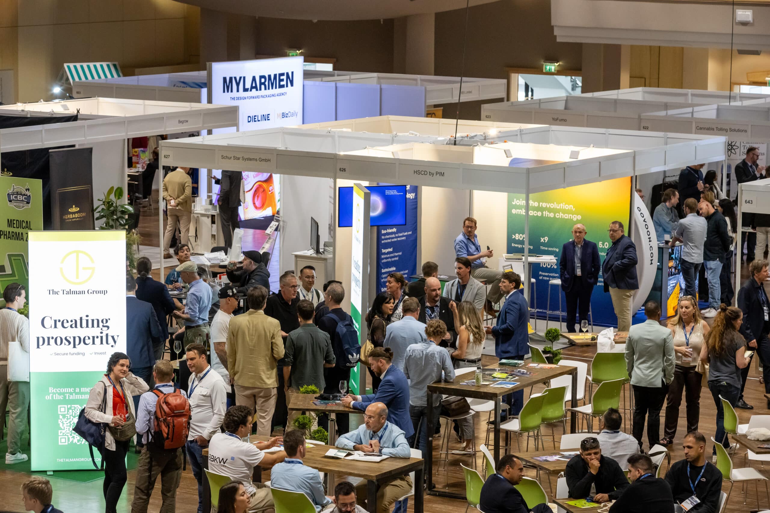 Large crowd attending ICBC Berlin 2026, Europe’s leading cannabis B2B conference in Germany